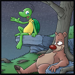 Relaxing under The Stars